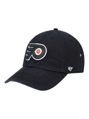 Men’s Philadelphia Flyers ‘47 Black Team Franchise Fitted Hat Large